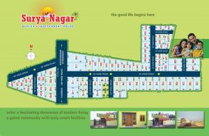 Layout for Independant House in Hayathnagar, Hyderabad.
