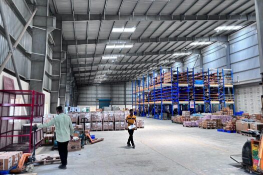 Industrial shed for rent in Chakan MIDC.