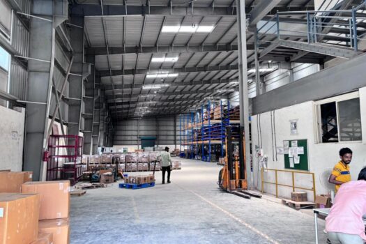 Industrial shed for rent in Chakan MIDC.