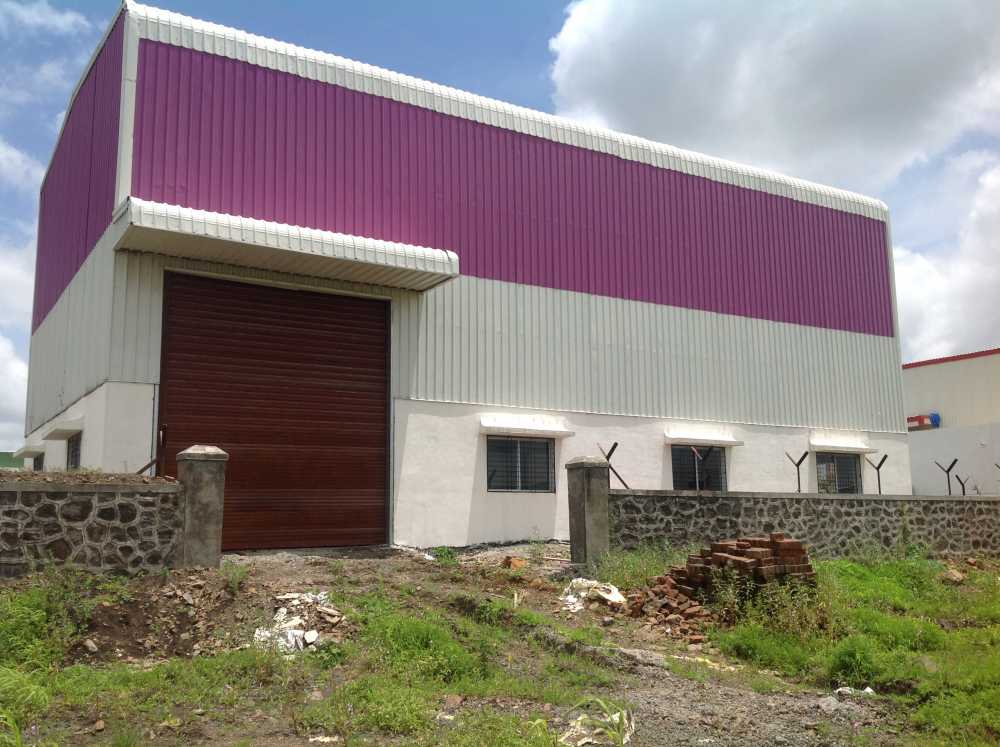4000 sq.ft. industrial shed on rent in Varale Chakan Midc Phase 2Plots On