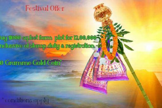 Organic Village Farm  | Farm plots for sale near Purandar airport Pune