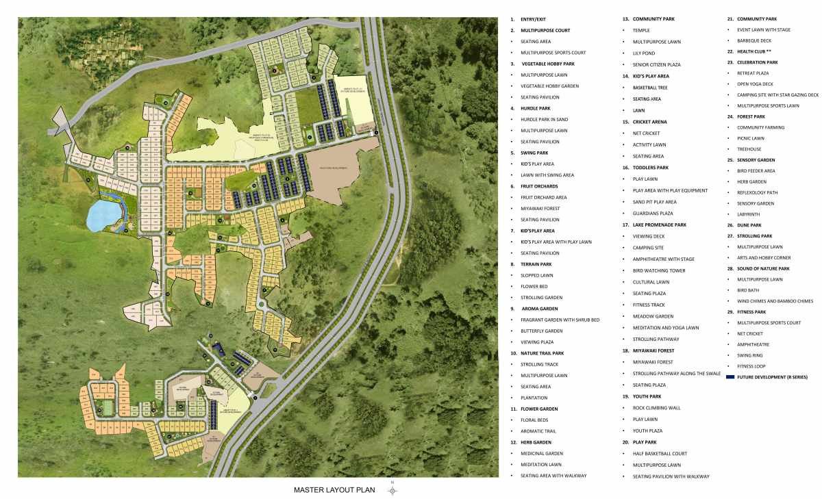 artistic layout plan